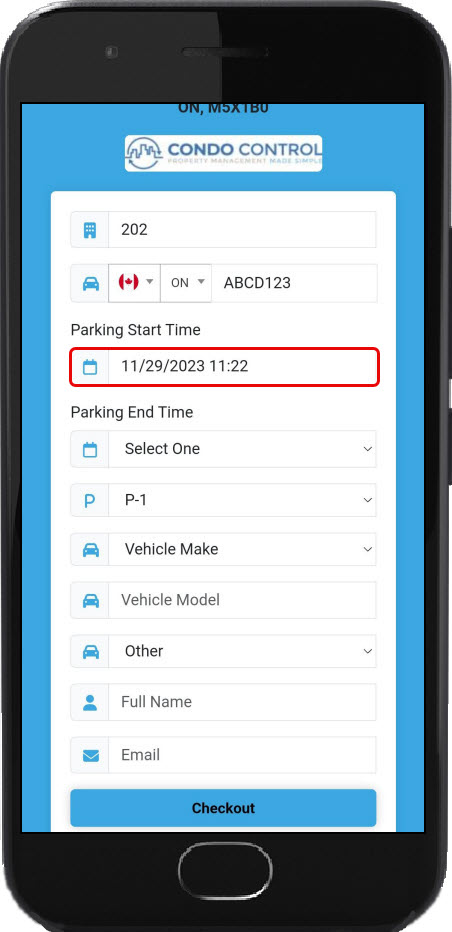 How to Use the Visitor Parking Scan & Pay Feature – Condo Control - English